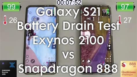 Exynos 2100 vs Snapdragon 888: Battery testing the .